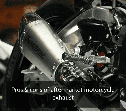 Pros and cons of aftermarket motorcycle exhaust