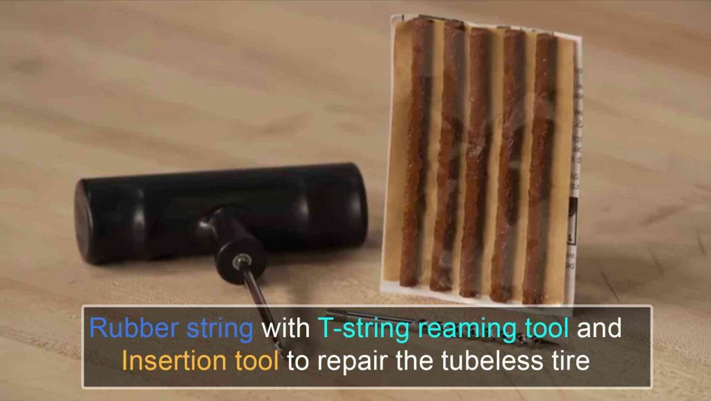 Tubeless tires repair kit