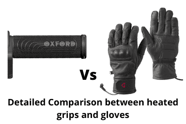 Detailed comparison between heated grips and gloves