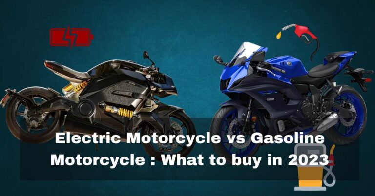 Electric vs Gasoline motorcycle